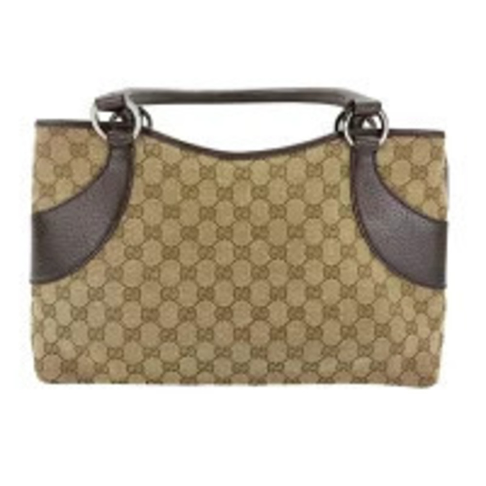 Gucci GG Canvas Tote Bag Brown